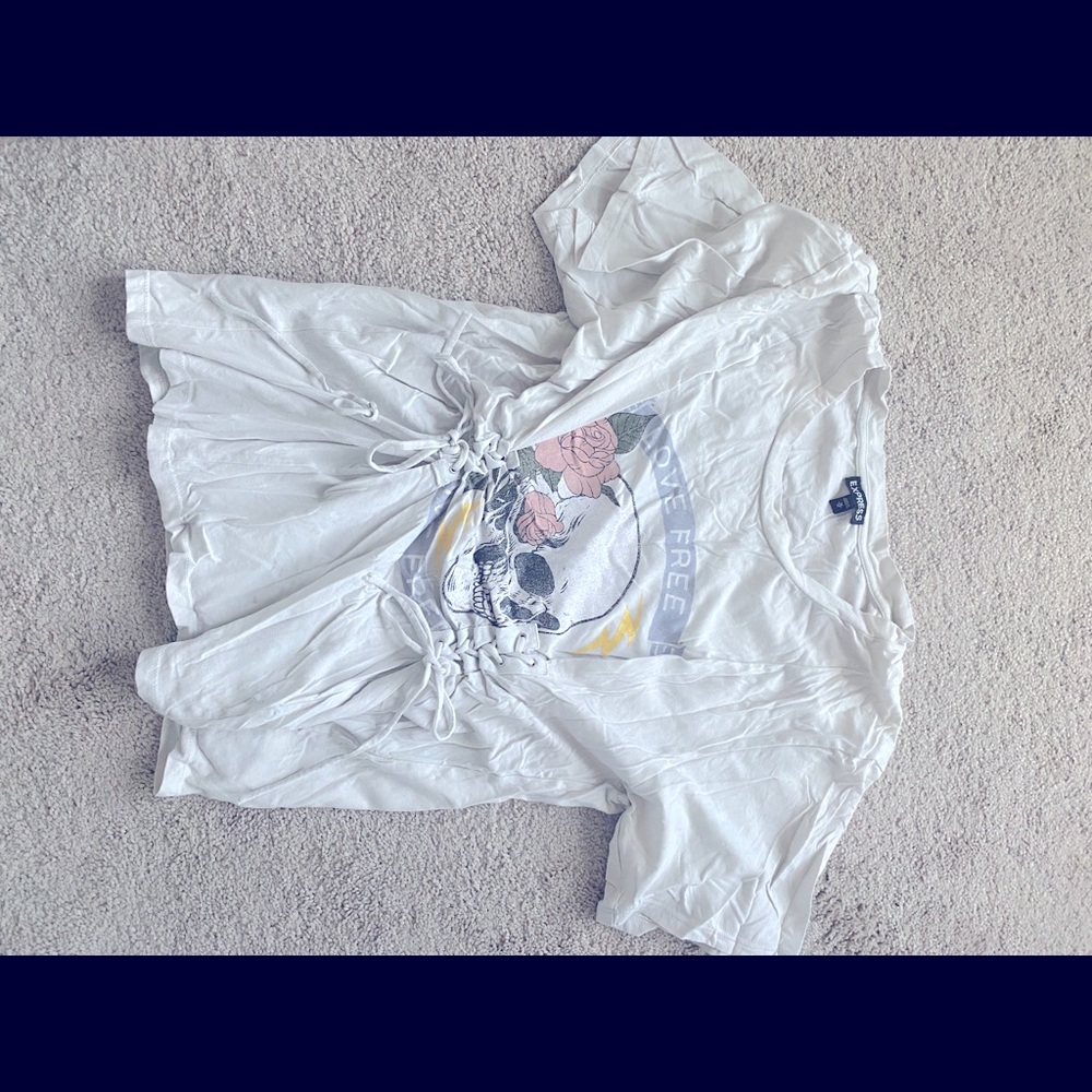 Corset style t-shirt